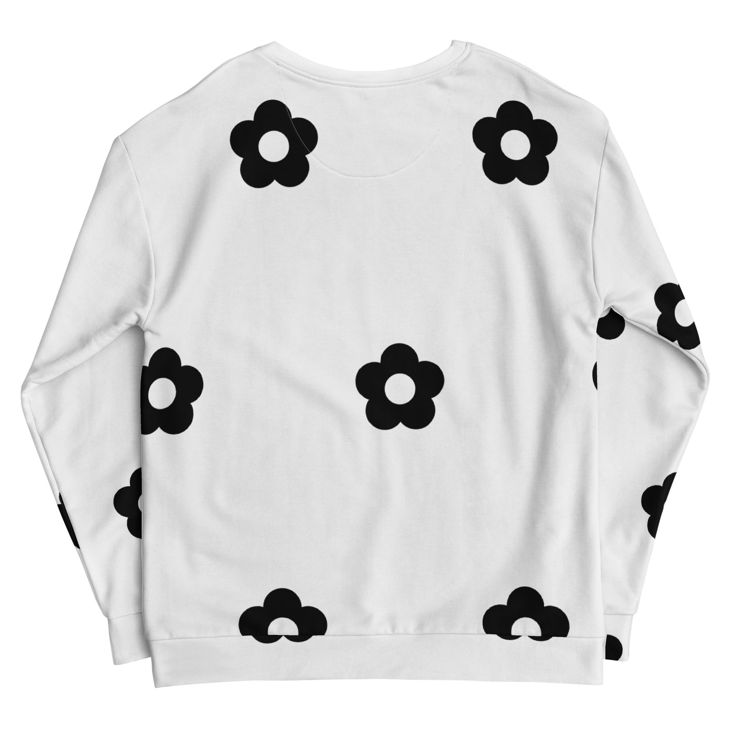 Small Circle La Flor White Sweatshirt