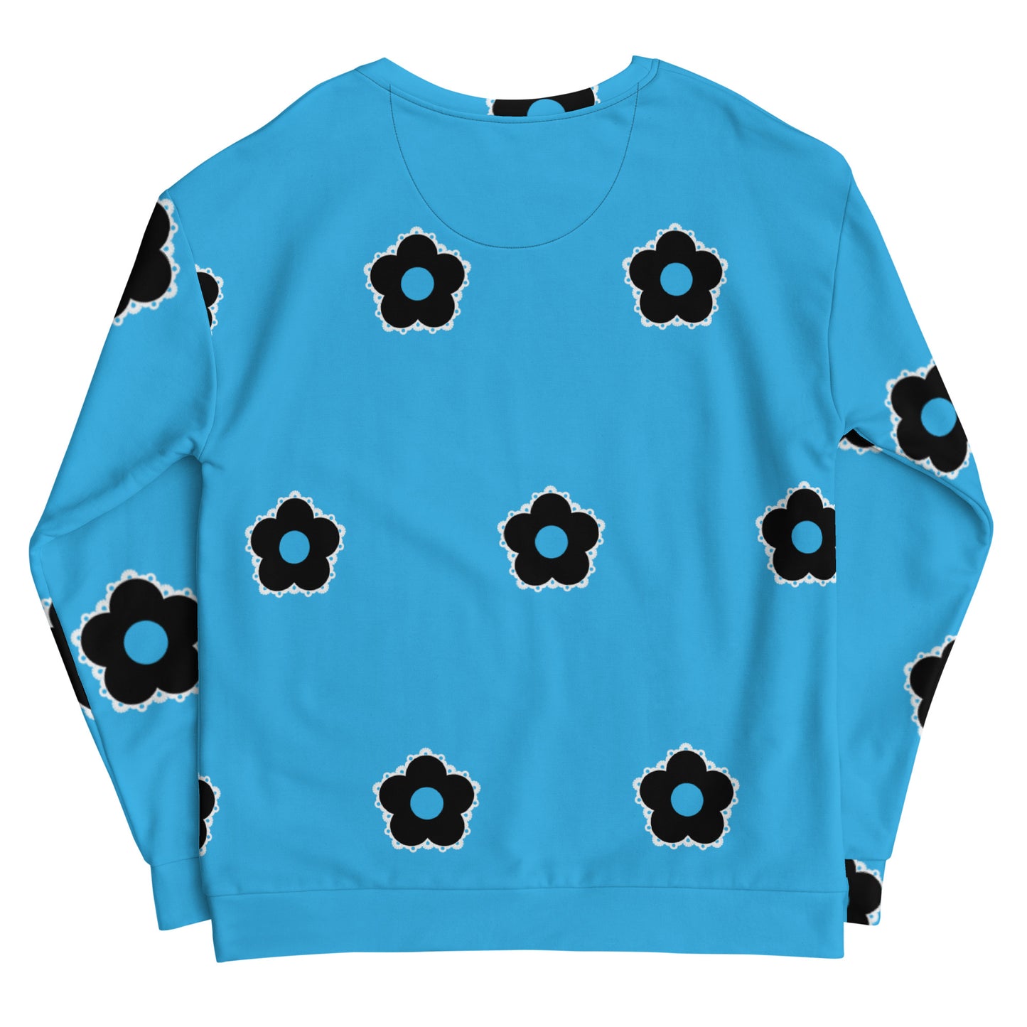 Small Circle La Flor Turq Sweatshirt