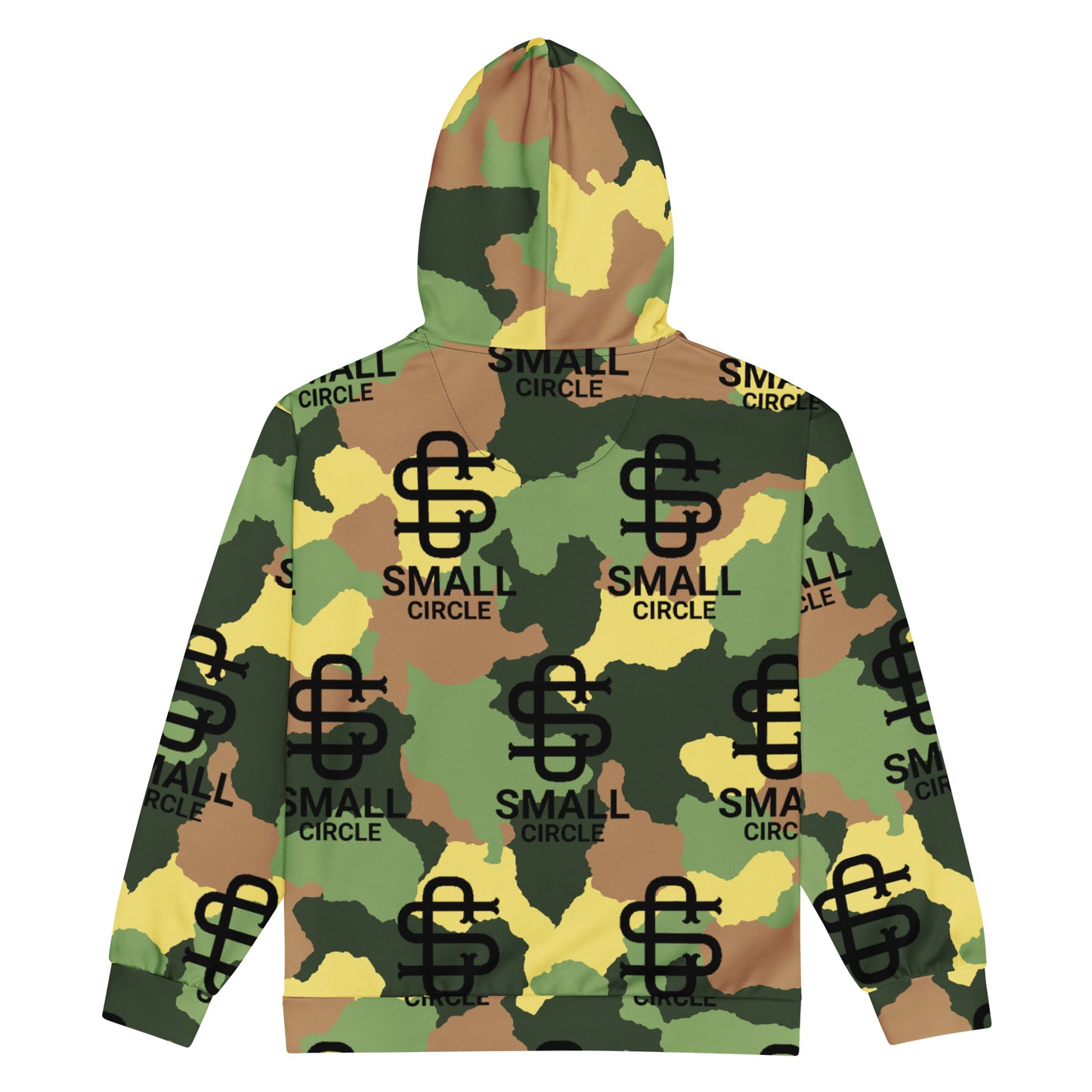Small Circle War Zip Hoodie