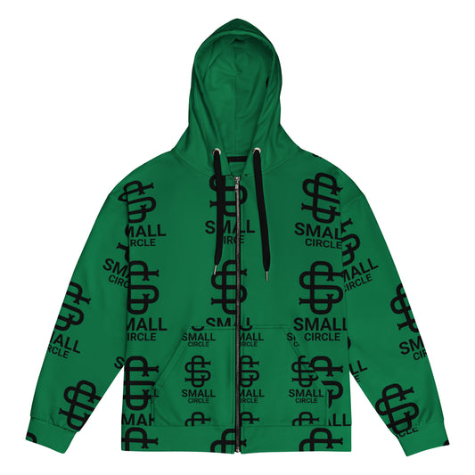 Small Circle Money Zip Hoodie