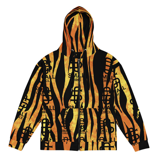 Small Circle Wild Zip Hoodie