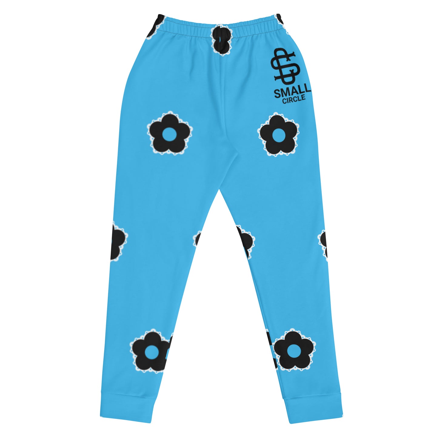 Small Circle La Flor Turq Women's Joggers