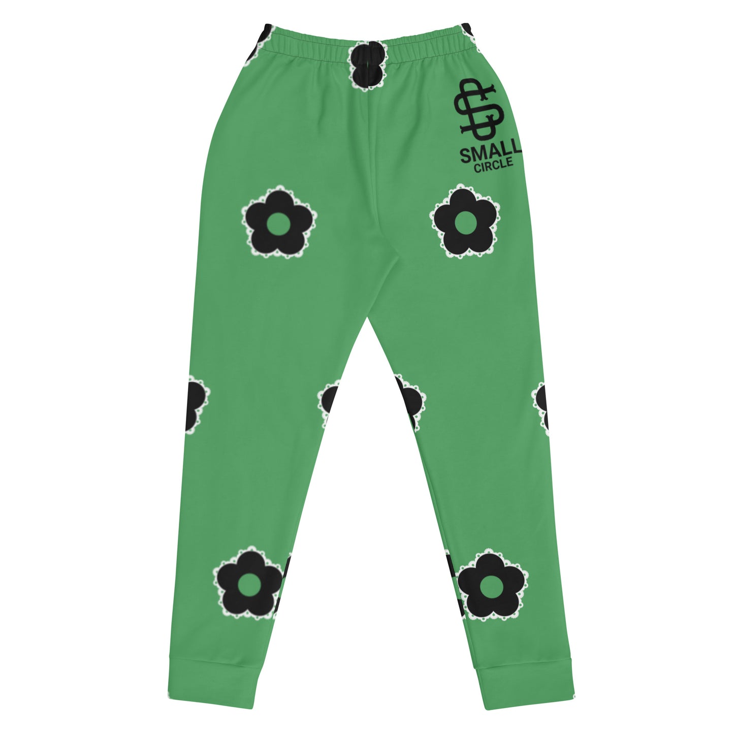 Small Circle La Flor Green Women's Joggers