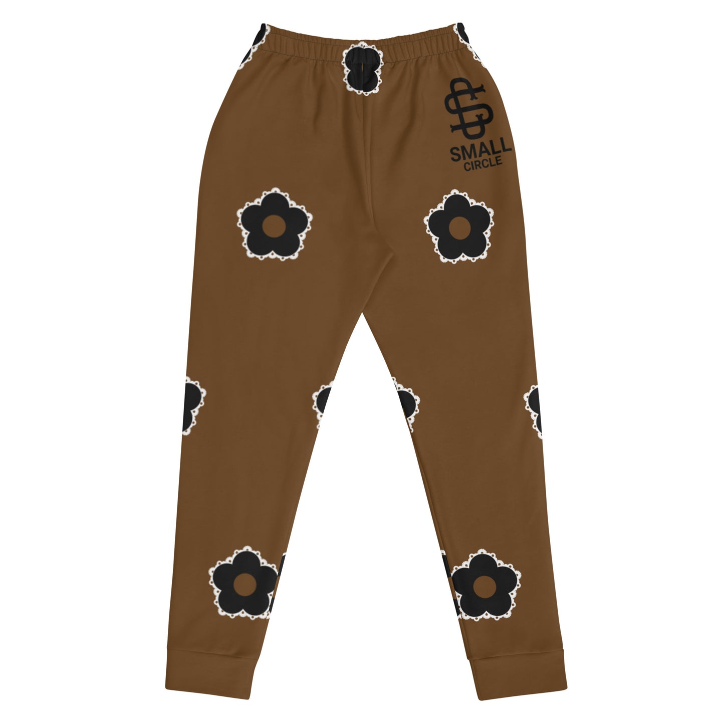 Small Circle La Flor Chocolate Women's Joggers