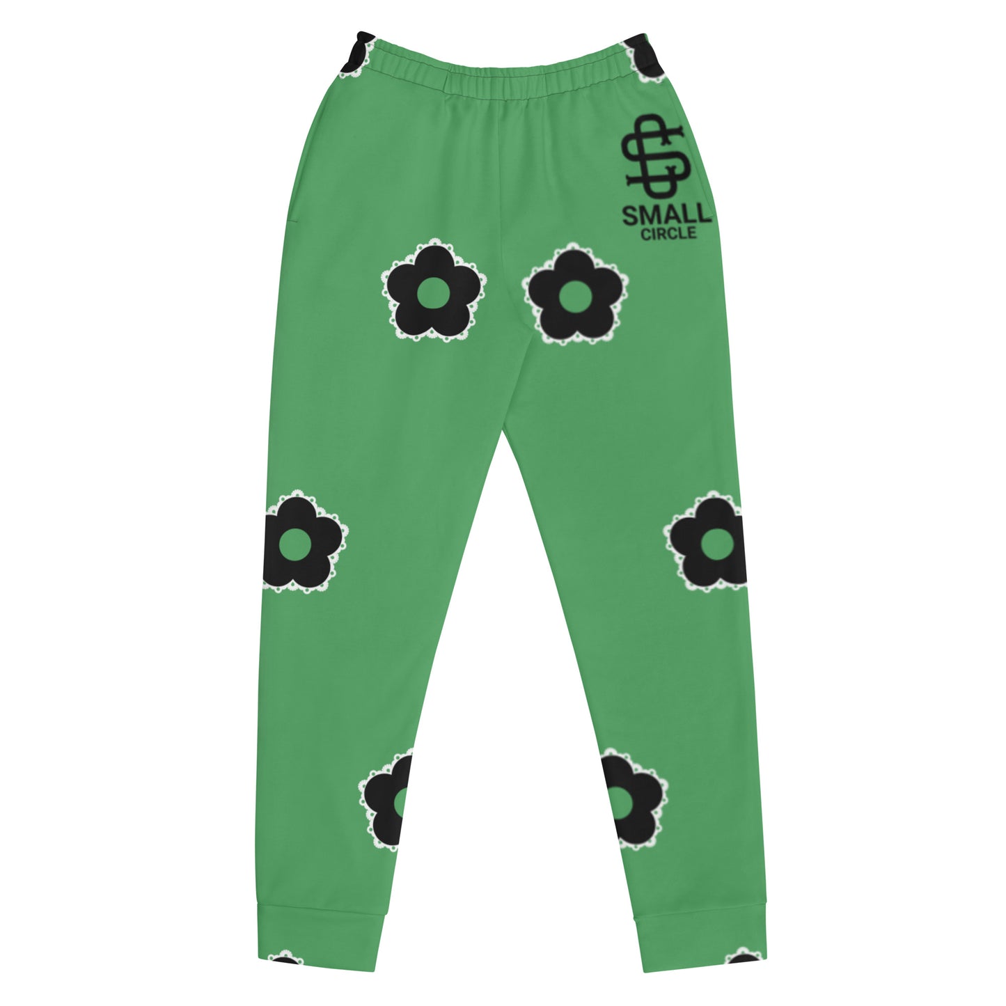 Small Circle La Flor Green Women's Joggers