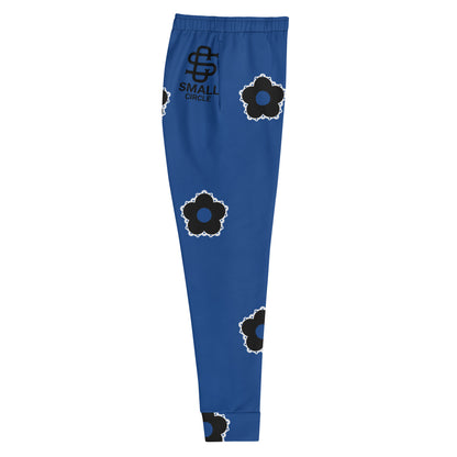 Small Circle La Flor Navy Women's Joggers