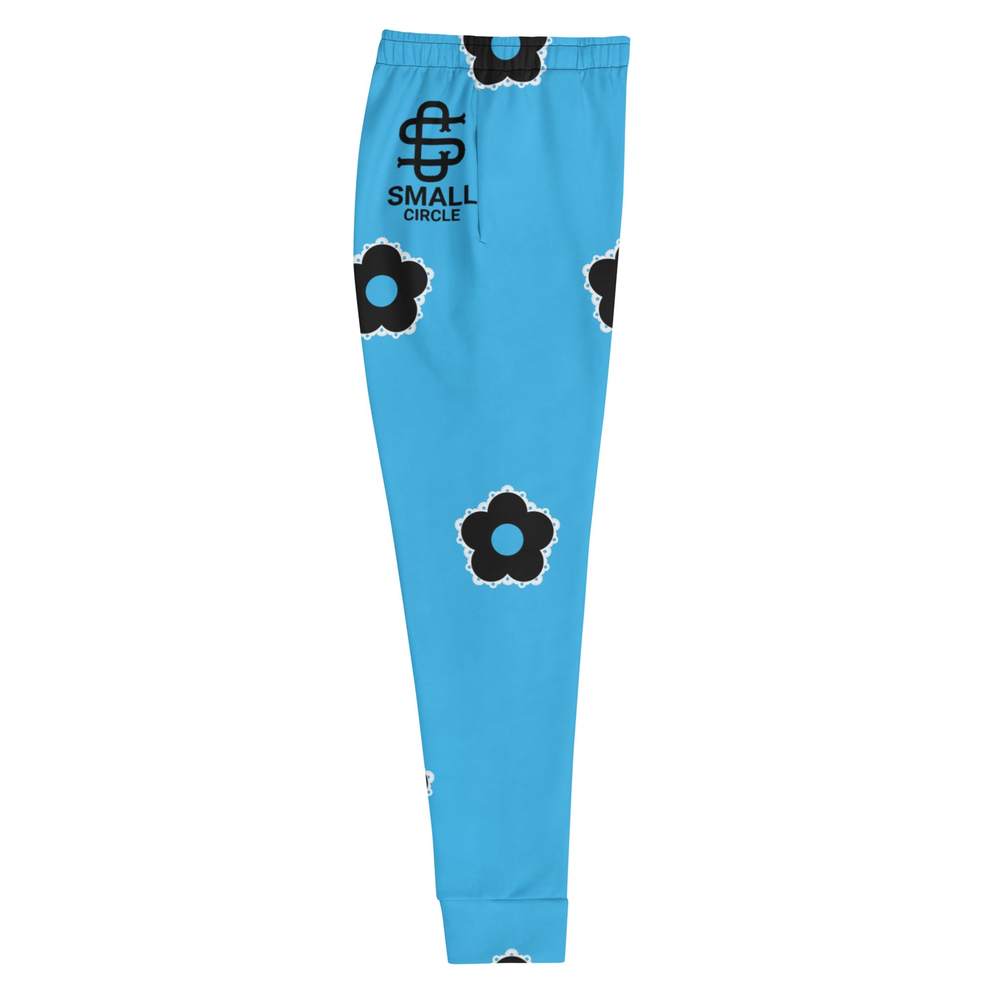 Small Circle La Flor Turq Women's Joggers