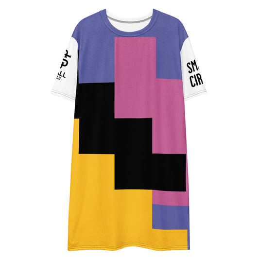 Small Circle Geo T-shirt dress