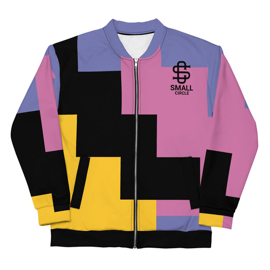 Small Circle Geo Bomber Jacket