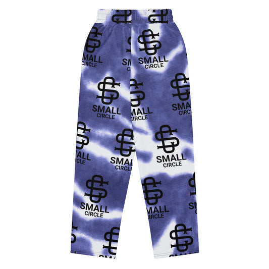 Small Circle Blue Sky Wide-leg joggers