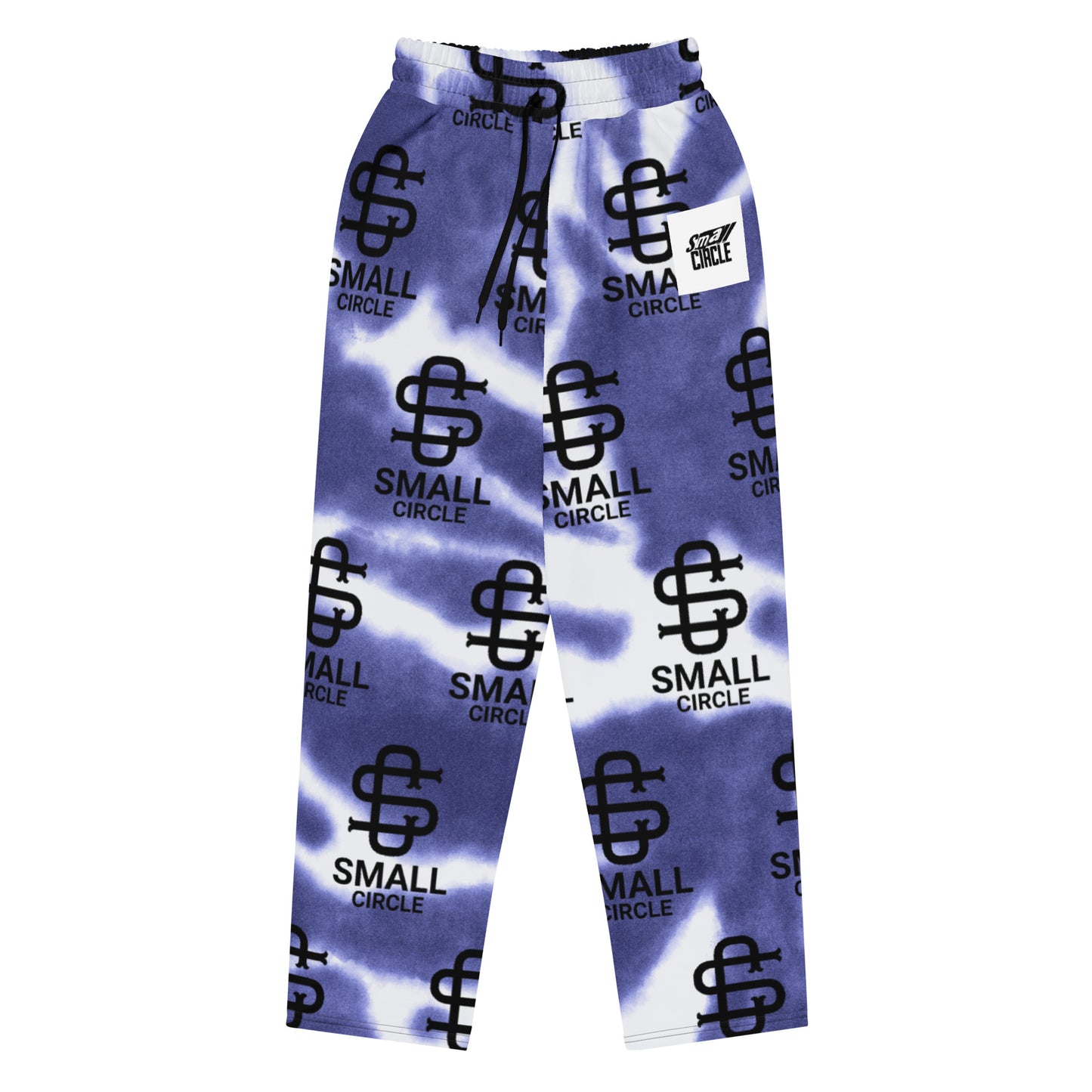 Small Circle Blue Sky Wide-leg joggers