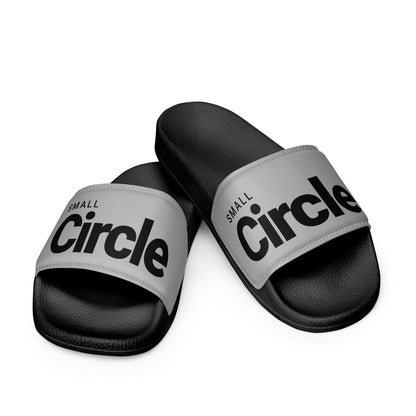 Small Circle Grey Slides