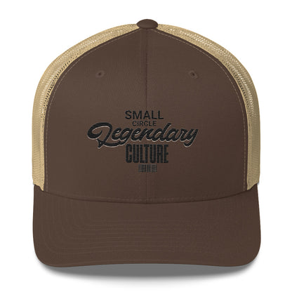 Small Circle Legendary Culture Trucker Cap