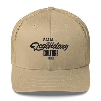 Small Circle Legendary Culture Trucker Cap