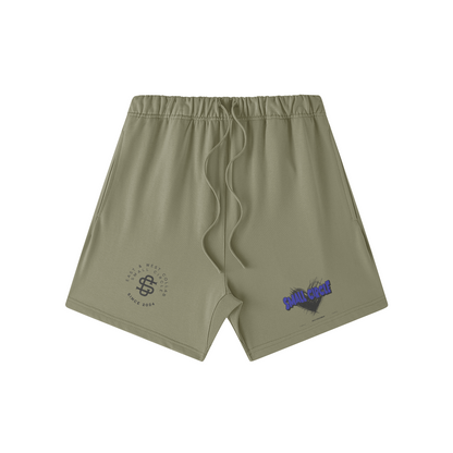 Small Circle Built Different Sweat-shorts