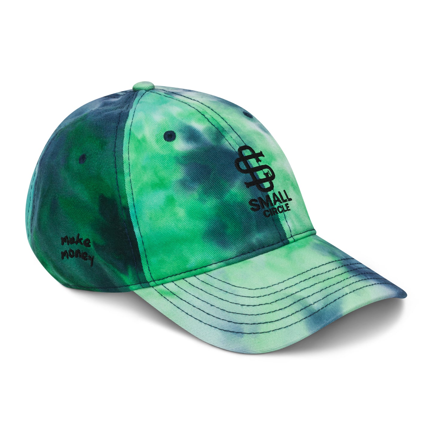 Small Circle Tie dye hat
